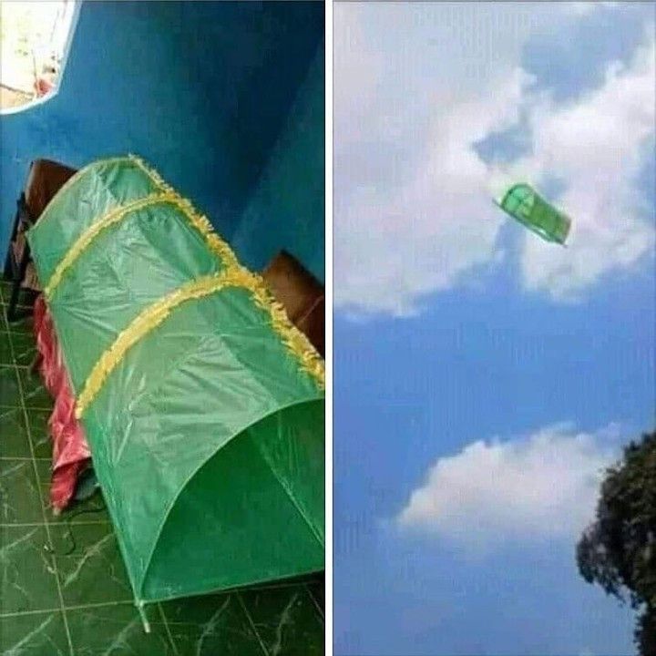 Orang Indonesia Memang Beda, Layangannya Aja Nyleneh